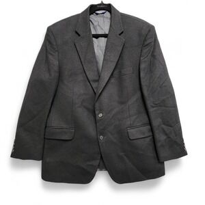 Brooks Brothers 346 Blazer Mens 44R (Fits as 40R) Black 100% Camel Hair 2 Button